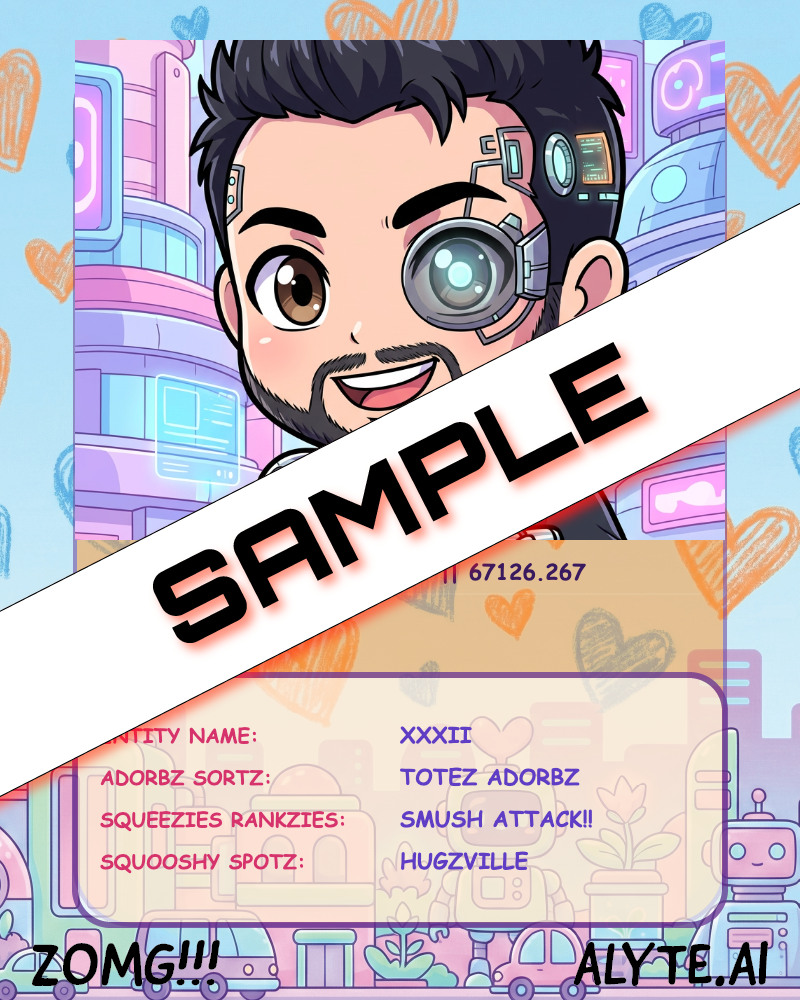 Make It Cute ID Card Example